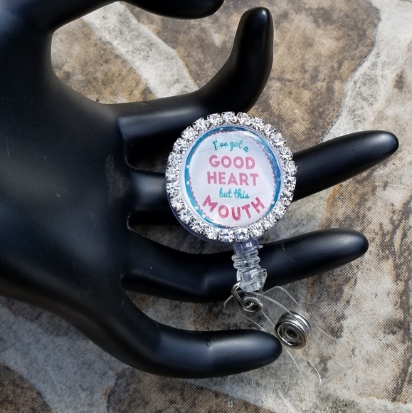 Fashion statement badge reel ID holder - Picture 1 of 1